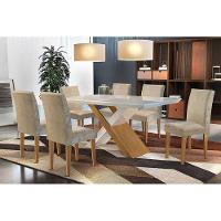 Cadeira Sala De Jantar Grécia Kit 2 Un Capuccino/animale Chocolate - Rufato - 5