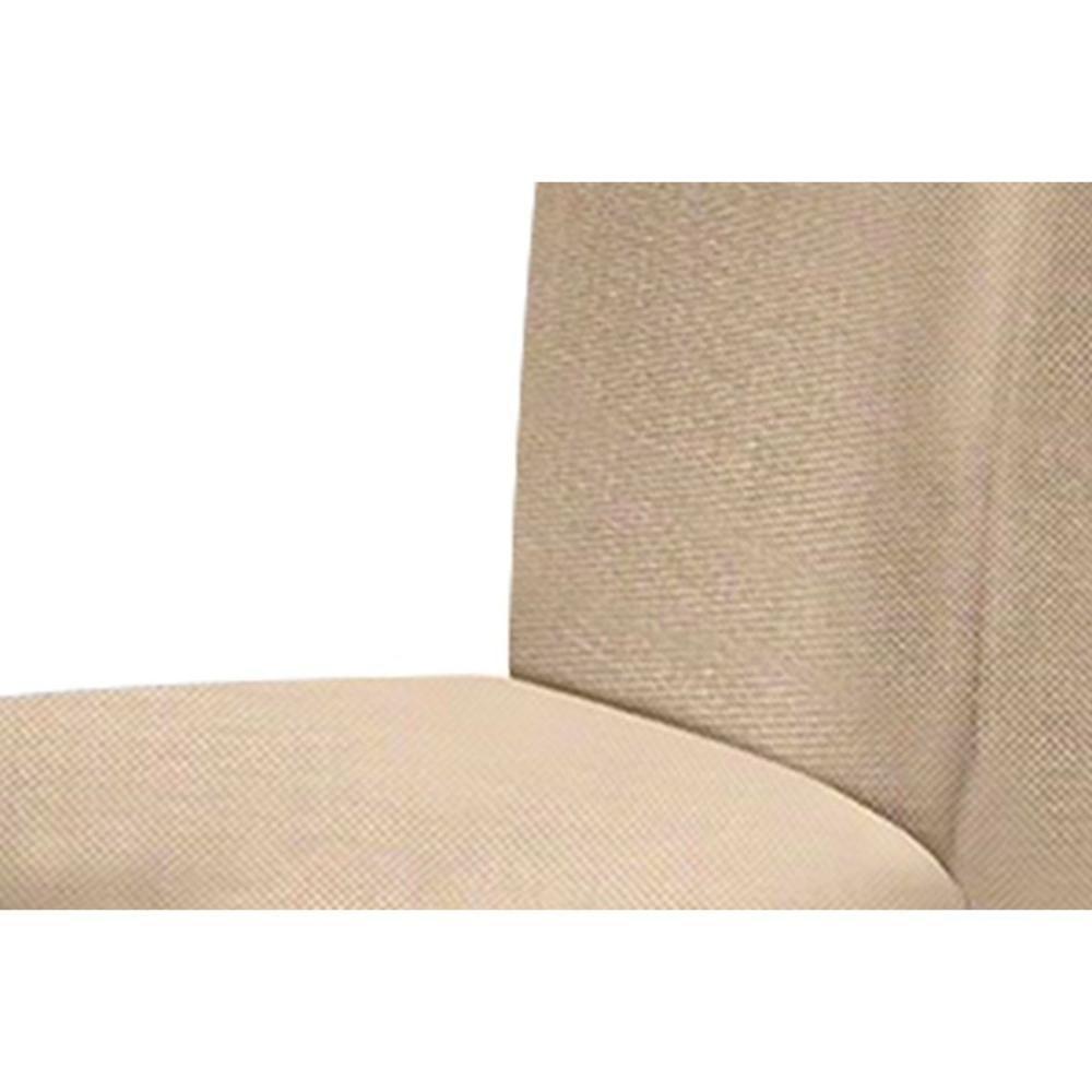 Kit 2 Cadeiras Sala Jantar Athenas Madeira 2 Un Capuccino/Linho Turim - Rufato - 5