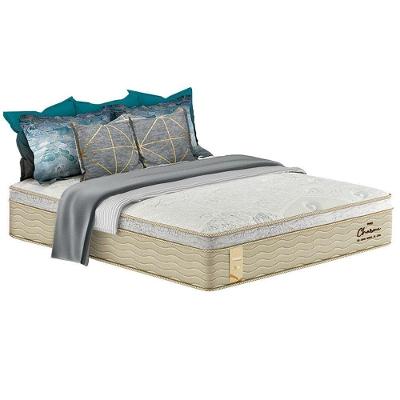 Colchão Casal Espuma Visco Gel Molas Prolastic Charme Confort Ultra Gel Euro Pillow (138x188x36)