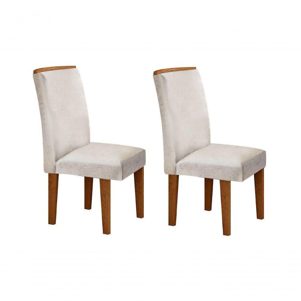 Kit 2 Cadeiras Sala Jantar Lunara  2 Un Imbuia/Grafite - Rufato - 1