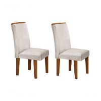 Kit 2 Cadeiras Sala Jantar Lunara  2 Un Imbuia/Grafite - Rufato - 1