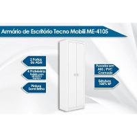 Estante de Escritório ME4105 c/ 2 Portas Branco - Tecno Mobili - 3