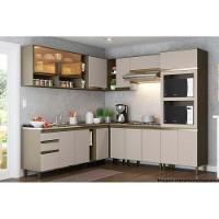 Cozinha Completa Connect ( Armários Balcões Paneleiro Complementos) Duna/cristalHenn - 1