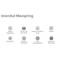 Cama Box Solteiro: Colchão Molas Herval Maxspring Istambul + Base Crc Suede Bege(88x188) - 7