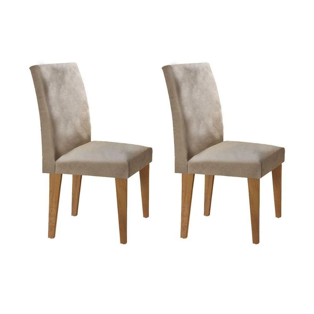 Sala de Jantar Completa Berlim 120Cm + 4 Cadeiras Imbuia Chocolate Capuccino - 7