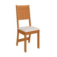 Conjunto De Mesa Evora Para Sala De Jantar Com 6 Cadeiras Indekes Freijo/off Whit - 2