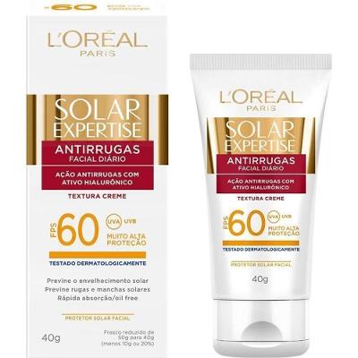 Protetor Solar Expertise Fps 60 Antirrugas L'oréal 40g