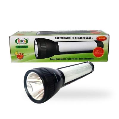 Lanterna De Led Recarregável 36+5