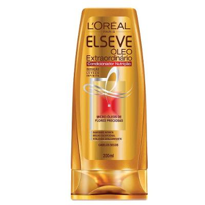 Condicionador Elseve óleo Extraordinário Nutrição 200ml