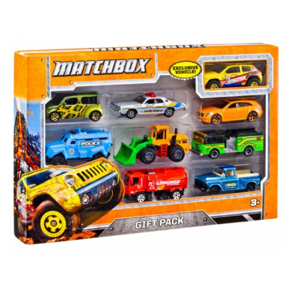 Pack Com 9 Carros Sortidos Matchbox - Mattel - 1