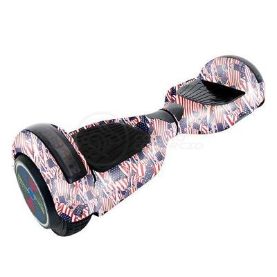 Hoverboard Infantil Skate Elétrico Adesivado America Led USA