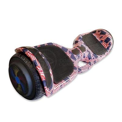 Hoverboard Infantil Skate Elétrico Adesivado America Led USA