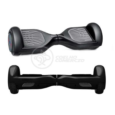 Hoverboard Infantil Skate Elétrico Bluetooth - Preto Nº9