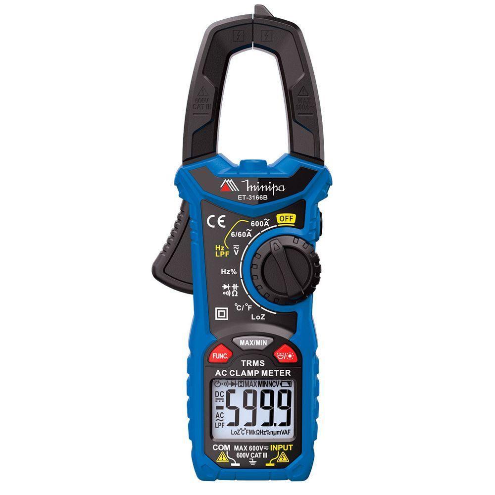 Alicate Amperimetro Digital True Rms Et-3166B - 1