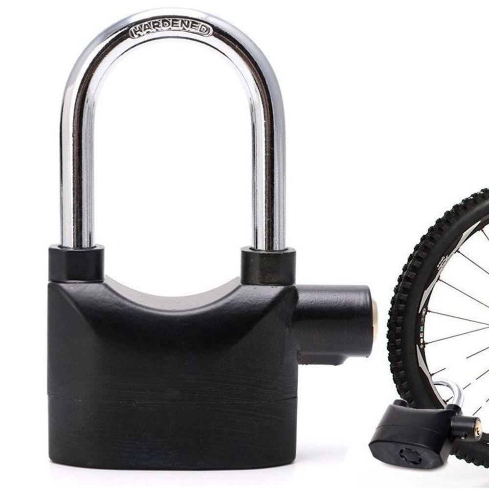 Cadeado Com Alarme Sirene Grande Anti Furto 110db Som Alto - 3