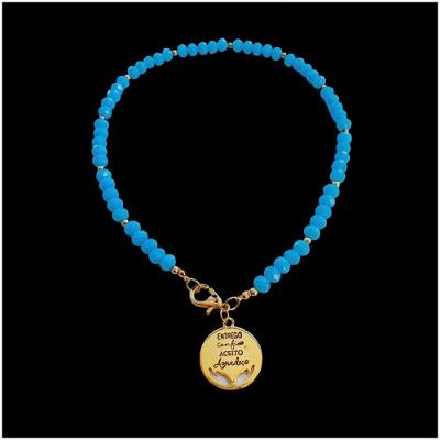 Colar Cristal Azul Fortalecimento