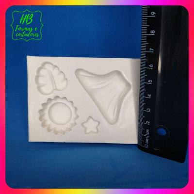 Molde Silicone Dinossauro Baby Vulcão