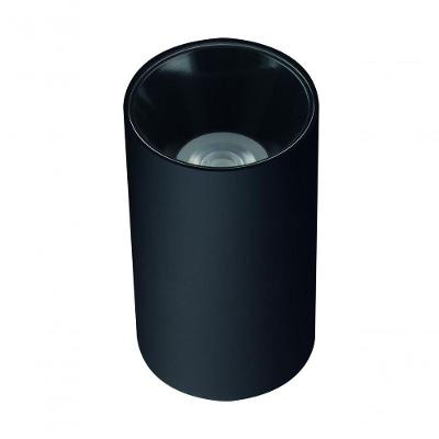 Spot Sobrepor High End Redondo Dicroica Gu10 Cor Produto Preto