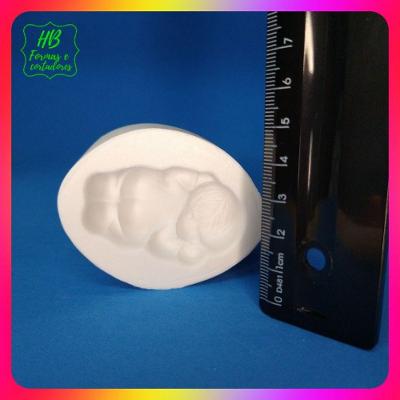 Molde Silicone Molde Bebê Bumbum Chá de Bebê Anjo