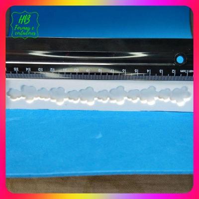 Molde Silicone Barrado Flor