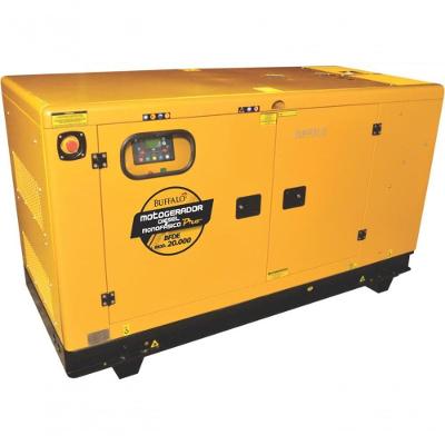 Motogerador Diesel Buffalo 20kva Cabinado Monofásico 115/230v Partida Elétrica Com Bateria E Ats 73439
