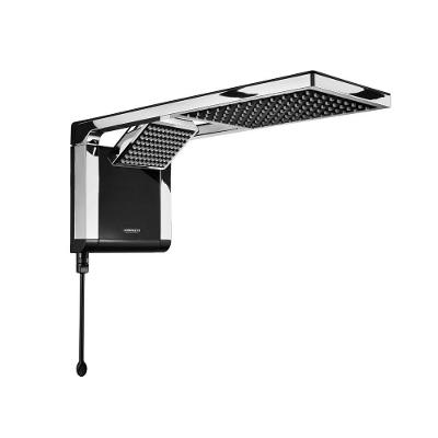 Chuveiro Acqua Duo Ultra 220v - Lorenzetti Preto Com Cromado