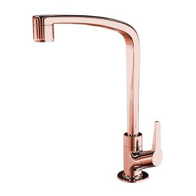 Torneira De Mesa Bica Alta 1167 F71 - Lorenzetti - Rose Gold