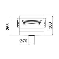 Tanque Reto 44x48x26 Alto Brilho 23l Parede Docol - 2