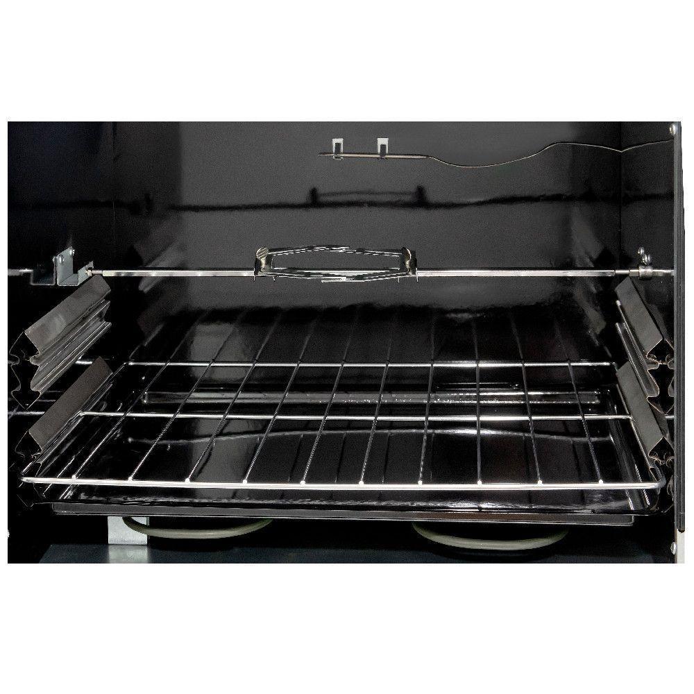 Forno Elétrico Bancada Smart 60s Com Espeto Giratório Fogatti Preto 110v - 5
