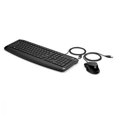 Kit Teclado E Mouse Usb Pavilon Multimidia 200 Preto