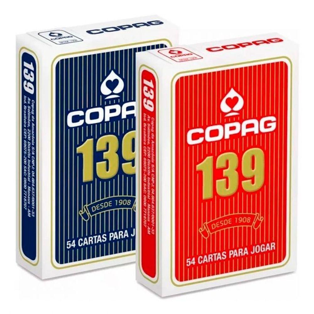 Mágica Baralho Invisível Modelo Copag Q Cor Vermelho - 2