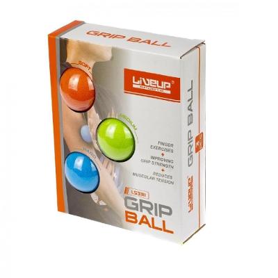 Kit Bolas De Aperto Grip Ball 5cm Liveup Sports