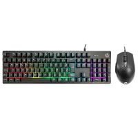 Kit Teclado E Mouse Gamer Hp Km300F Usb Rgb 6400 Dpi Abnt2 - 8