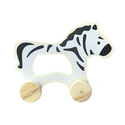 Brinquedo De Puxar Zebra Em Madeira - 5 - Toptoy Brasil
