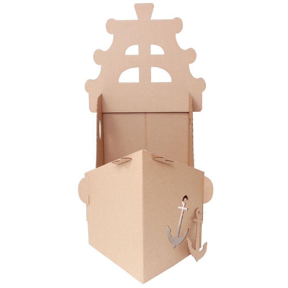 Kit Navio Casinha Para Brincar - Papelão - 202701 - 3