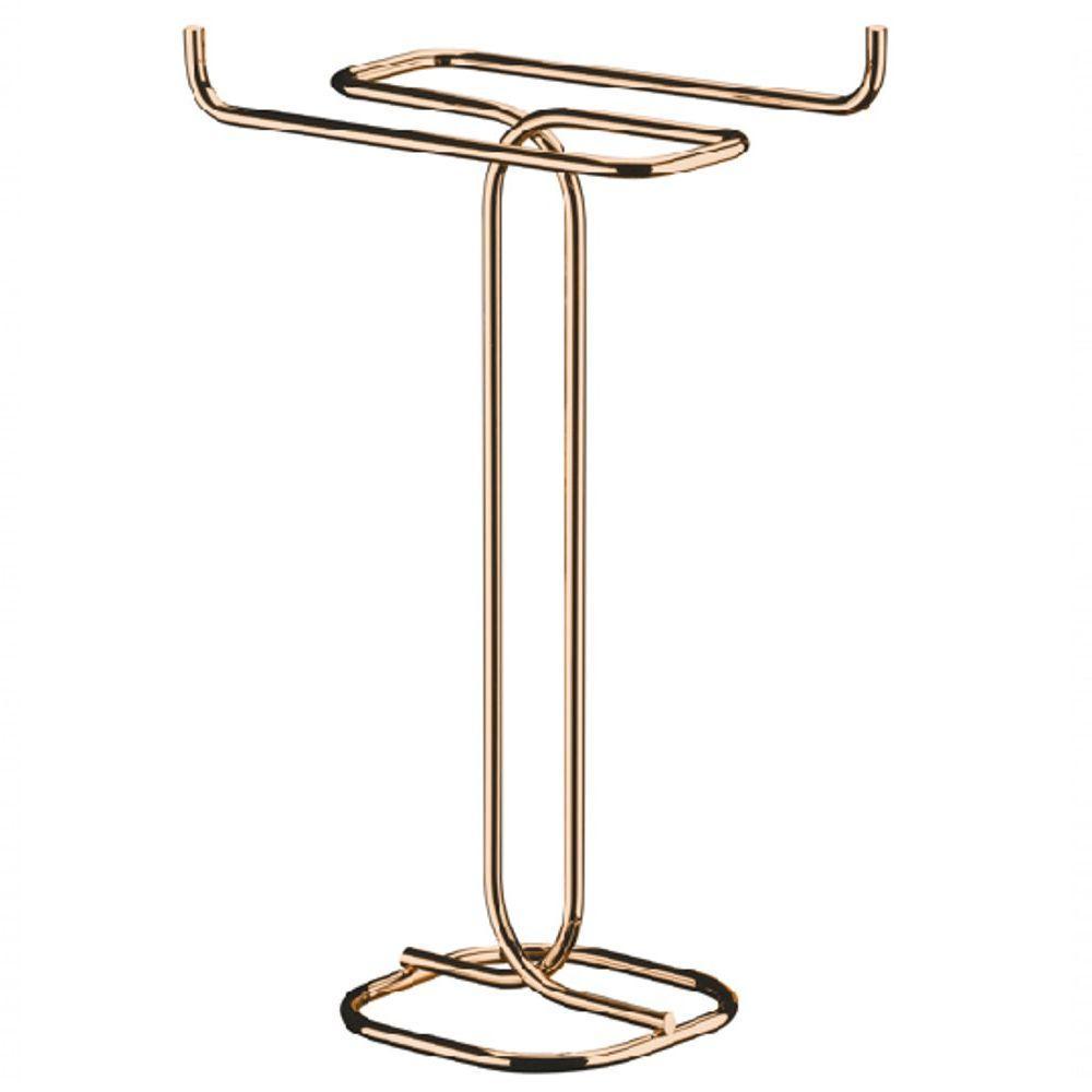 Porta Toalha Bancada Rose Gold Future 1177rg Toalheiro - 2