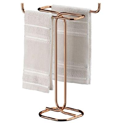 Porta Toalha Bancada Rose Gold Future 1177rg Toalheiro