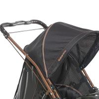 Carrinho De Bebê Galzerano Milano Reversível Preto Cobre - 2