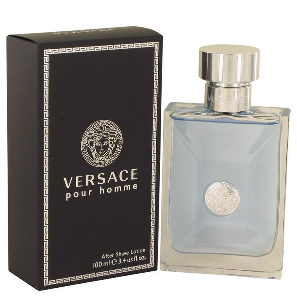 Perfume/col. Masc. Pour Homme Versace 100 Ml Pós Barba Loção - 1