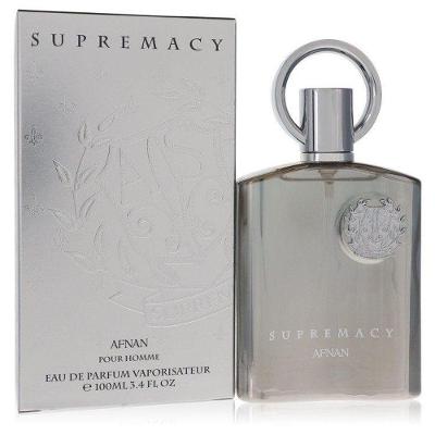 Perfume Masculino Supremacy Silver Afnan 100 Ml Eau De Parfum