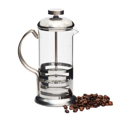 Cafeteira Prensa Francesa Vidro E Inox 350ml 350 Ml.