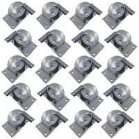 Kit 20 Chapinhas Inclinada 15º Tubo Pés Palito 5/16 Zincada - 1