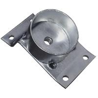 Kit 20 Chapinhas Inclinada 15º Tubo Pés Palito 5/16 Zincada