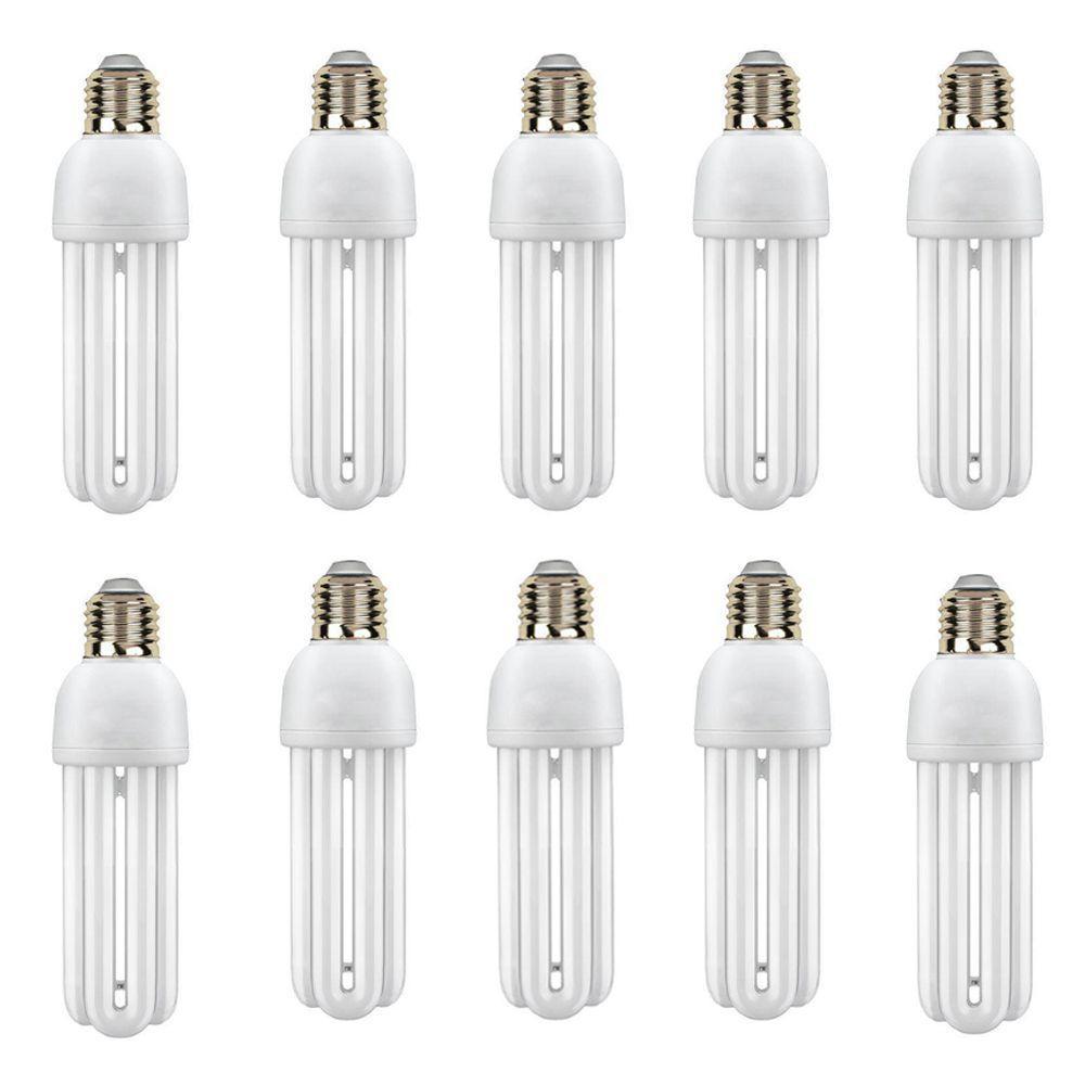 Lampada Fluorescente 220v Kit 10 Uni 15w Branco Frio - 1