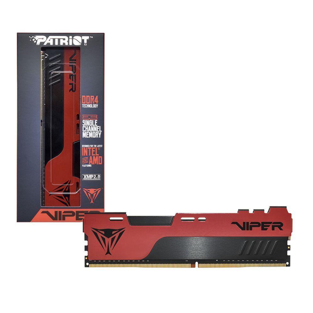 Memória Gamer Patriot Viper Elite Ii 8gb, Ddr4, 3200mhz, Cl18 - 1
