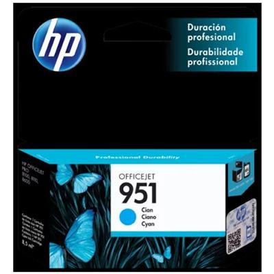 Cartucho De Tinta Hp Officejet 951 Ciano Cn050Ab