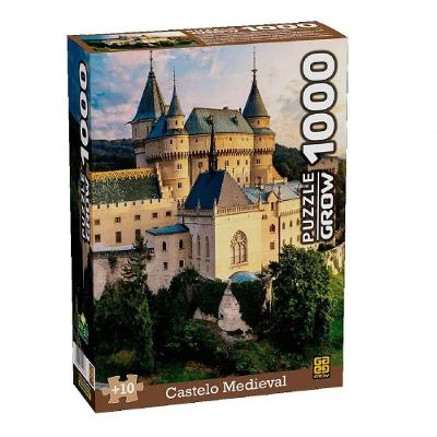 Quebra Cabeça Castelo Medieval - Grow 1000 Peças