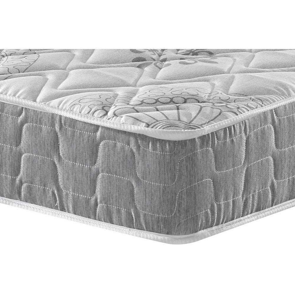 Cama Box Queen: Colchão Espuma D33 Anjos Orthosono + Base Crc Courano White(158X198) - 6