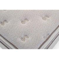 Cama Box Baú Casal: Colchão Molas Herval Maxspring Tower + Base Crc Suede Clean(138X188) - 2