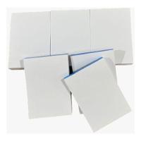 Kit 10 Blocos Anotacoes Rascunho Comanda 10x7cm 50 Folhas Cor Branco - 1